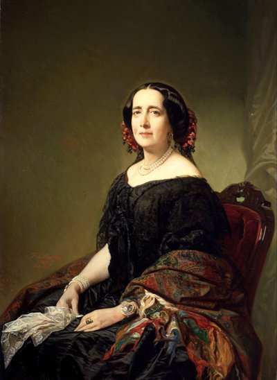 Gertrudis Gómez de Avellaneda von Federico de Madrazo y Kuntz